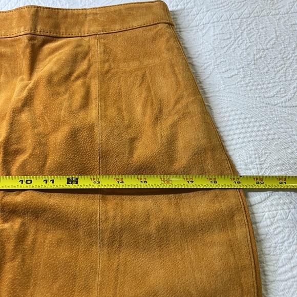 ⭐️Vintage leather skirt Sz 10 Melbourne Country - Picture 10 of 12